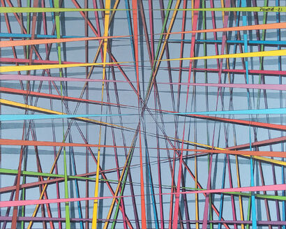 The incredible elastic theory 01 - A Paint Artwork by stephane PONTIé