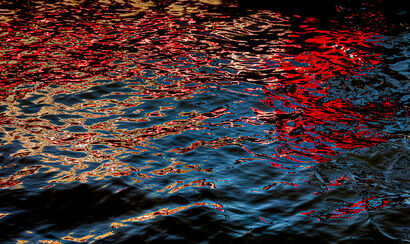 Red reflections - A Photographic Art Artwork by NEUFCOUR Jean-Charles