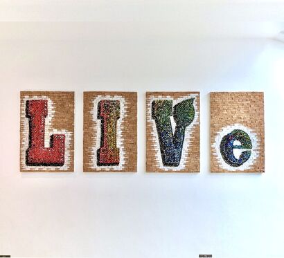 LIVe and let liVe - a Sculpture & Installation Artowrk by Francesca Busca