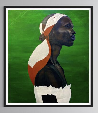 La Notte - A Paint Artwork by Emmanuel Nwobi
