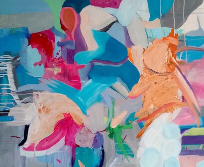 Movimiento Tenaz - A Paint Artwork by Daniela Cugliari