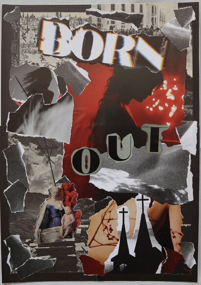Born out - a Urban Art Artowrk by Intropía