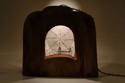 Spider\'s Home - a Sculpture & Installation Artowrk by OttO