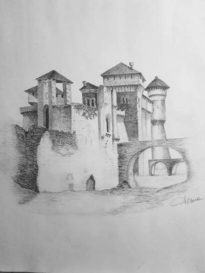 Castello Rocca Sforzesca, Soncino  - a Paint Artowrk by Elena Alupei