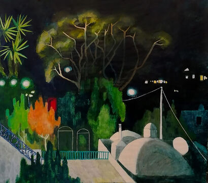 Little night - A Paint Artwork by marina scognamiglio