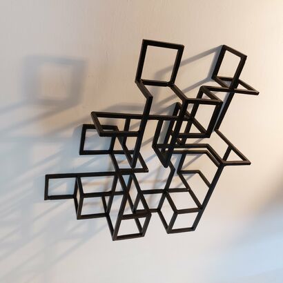  Un pensiero nero - 0422 - A Sculpture & Installation Artwork by Anelo1997