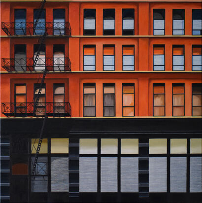 Manhattan - A Paint Artwork by Marta Mez
