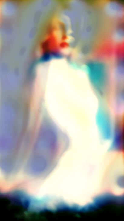 Electric Madonna 3 - A Photographic Art Artwork by Jeanne Szilit