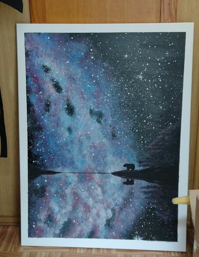 Galaxy - a Paint Artowrk by laura tolu