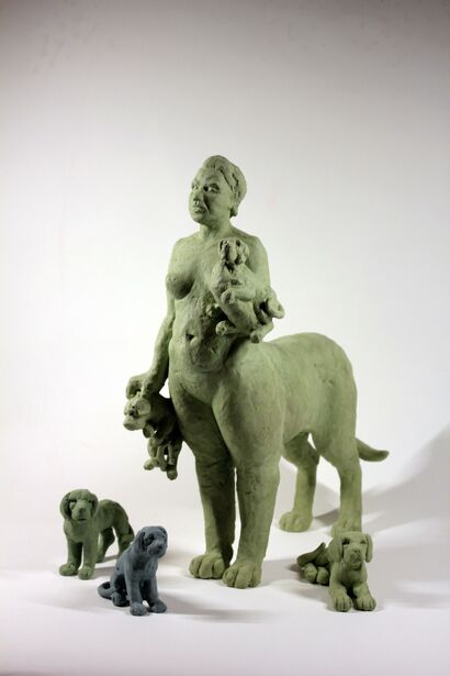 Guardian of the Unknown - a Sculpture & Installation Artowrk by Rückert Julia