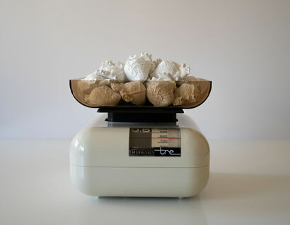 600 gr of feeling  - a Sculpture & Installation Artowrk by Hamraz Darugar