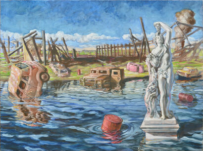 Bacchus - a Paint Artowrk by Grégoire Cabanes