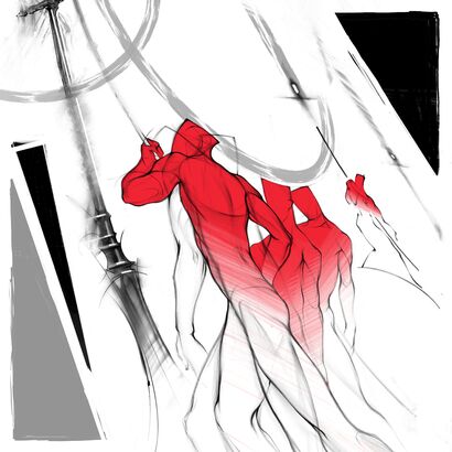 Lamplighters - a Digital Graphics and Cartoon Artowrk by Pavel Malakhov