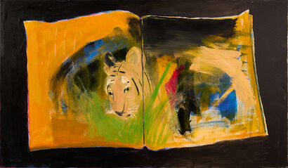 National Geographic - a Paint Artowrk by ofer shomron