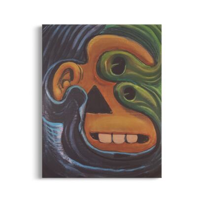 Monkey - A Paint Artwork by Eliezer