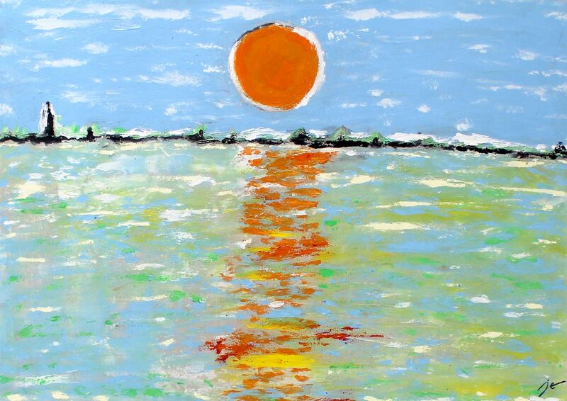 SUNSET - a Paint by Joël Equagoo