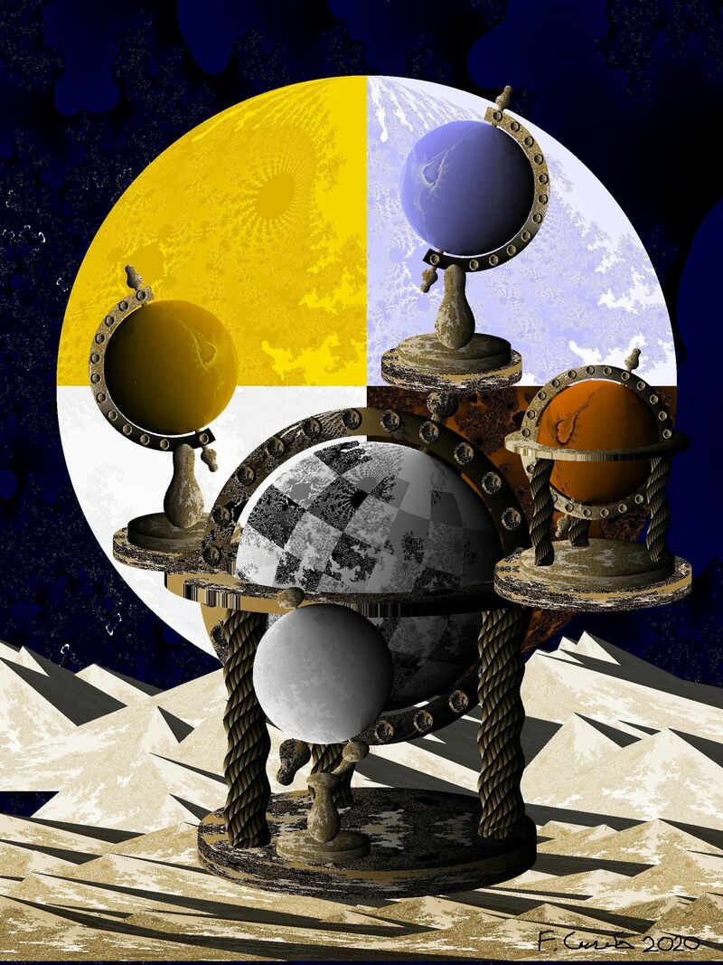 Le quattro stagioni III - a Digital Art by Franco Curvo