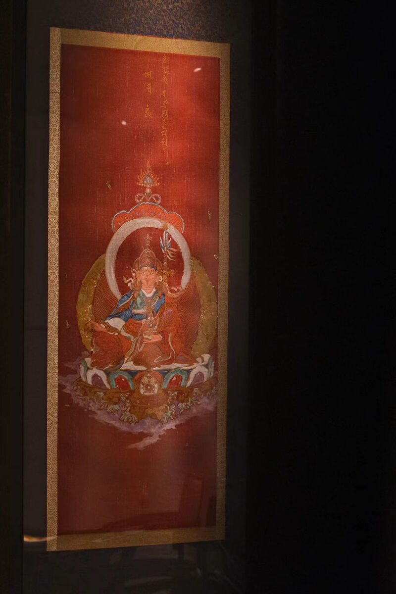 Master Padmasambhava Statue - a Paintings by JiangHan