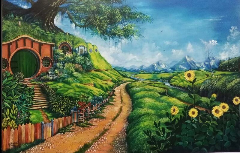 The Shire - a Paint by Mambo