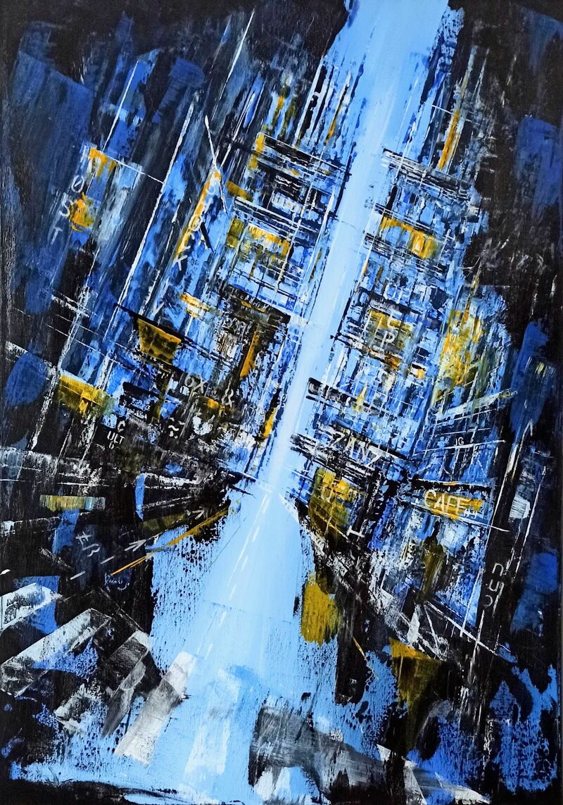 Rifugio urbano ztl 3 - a Paint by Jimi  Gazzosa 