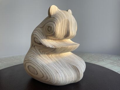 Xia Xia Bear (Thanks Bear) - a Sculpture & Installation Artowrk by Jamie