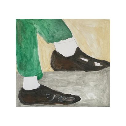 The Shoes - a Paint Artowrk by Irfan  Ajvazi