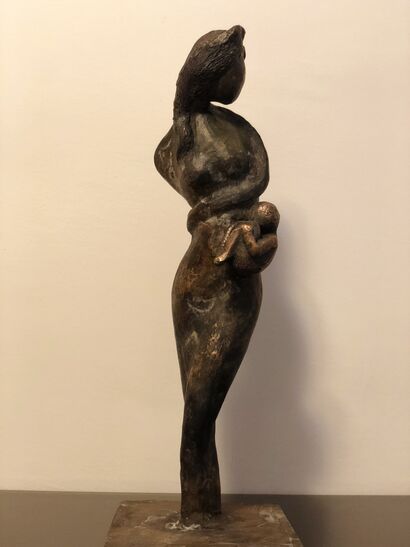  Eve\'s First Child - a Sculpture & Installation Artowrk by Shahnaz Eskandari