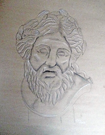Plato - a Paint Artowrk by Patricia Jaqueline