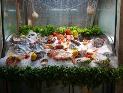 Fish Stand - a Photographic Art Artowrk by Sarah  Smith