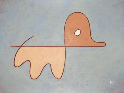 Duck - a Paint Artowrk by J Ahoy