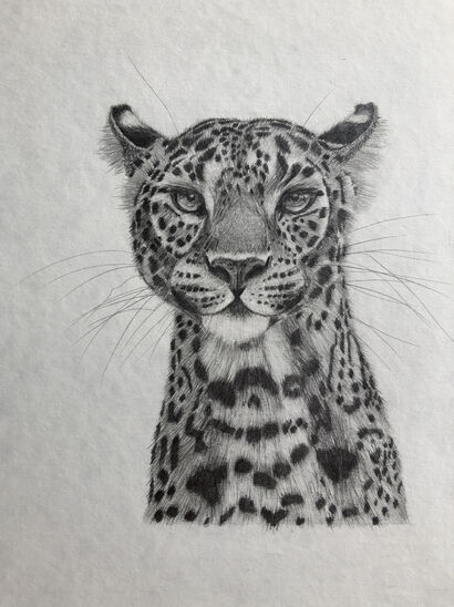 Leopard - a Paint Artowrk by Elena Belous