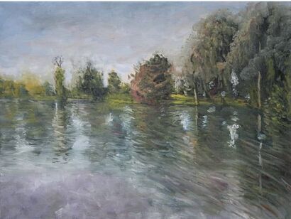 Lake of Joy - a Paint Artowrk by Bogdan Bryl