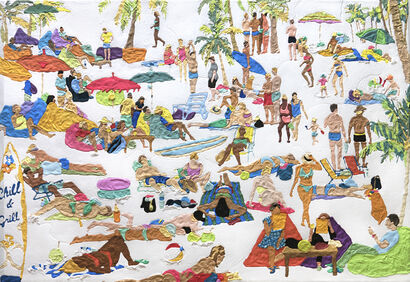 Life. Holiday. Bali. - a Paint Artowrk by ZOE