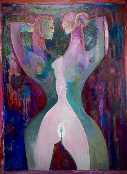 Symbiosis 1 - a Paint Artowrk by Parramore  Bruce 