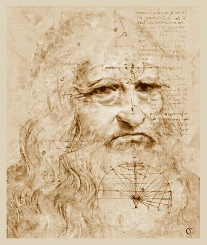 Leonardo-10.codex - a Digital Art Artowrk by Youri Chasov