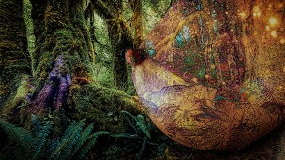 「Diāna in the jungle」 - a Photographic Art Artowrk by Toyonari Fukuta