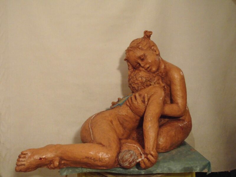 La Pietà - a Sculpture & Installation by Rosa Maria Raffaele