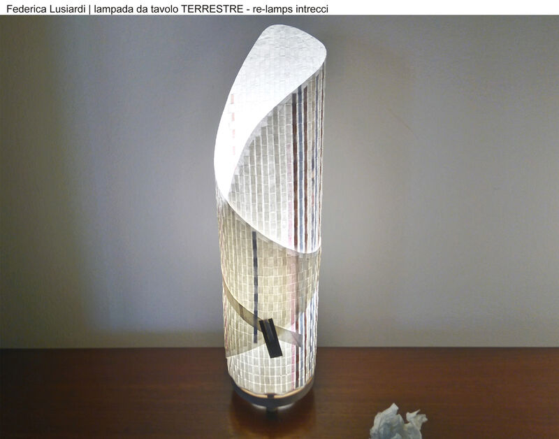 Terrestre re-lamps Intrecci - a Art Design by Federica Lusiardi