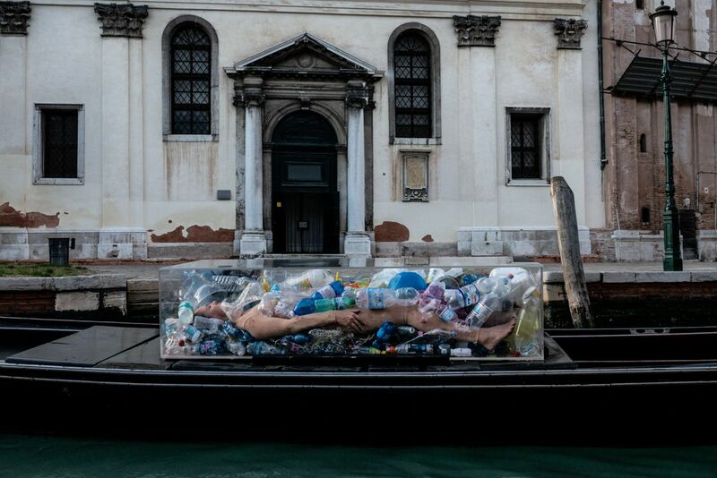 Death by Plastic (Venice) - a Photographic Art by Anne-Katrin Spiess