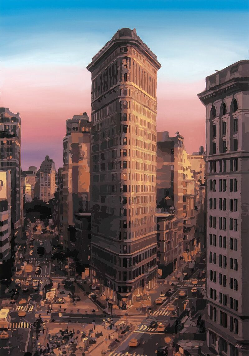 Flatiron Building - a Paint by Moz