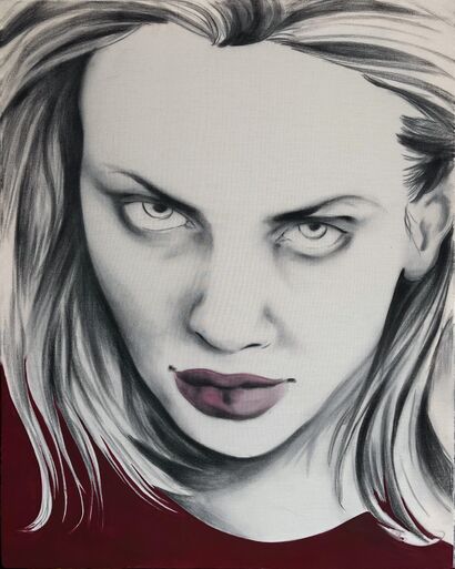 ANGELINA - a Paint Artowrk by Gaia Crotta