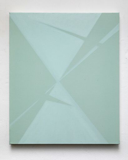 Untitled (Pastel Green) - a Paint Artowrk by Sonia Riccio