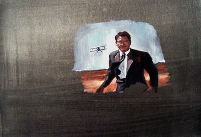 cinema - a Paint Artowrk by BAUER aurélie