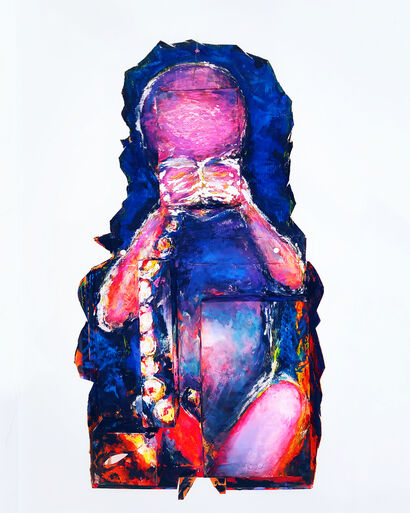 UNBORN RECYCLED - A Paint Artwork by Tati Erlemann