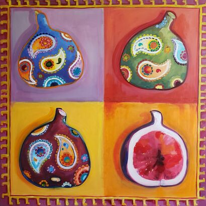 Figs - A Paint Artwork by Iryna Benderovska