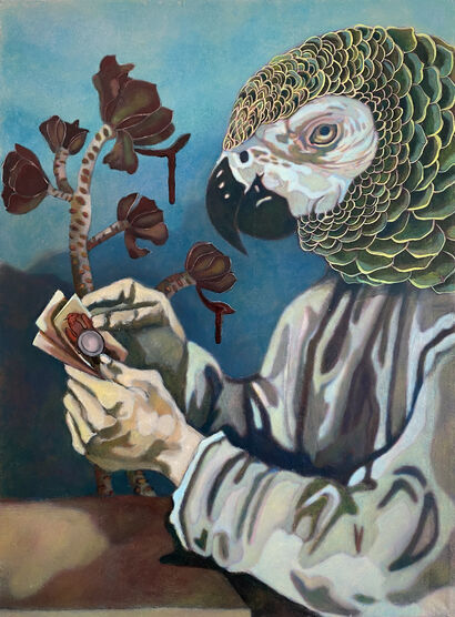 The Liar - a Paint Artowrk by Barbara Cammarata