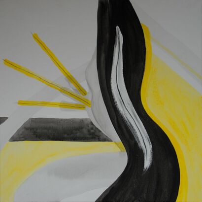 Energy 2 - a Paint Artowrk by Martina  Reinhart