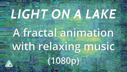 Light on a Lake - a fractal animation - a Video Art Artowrk by Graeme Boore