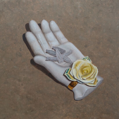 In Your Hands - a Paint Artowrk by Cino Marraghini