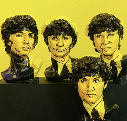 ARTISTONART - The Beatles on David - - A Art Design Artwork by Tu Miki
